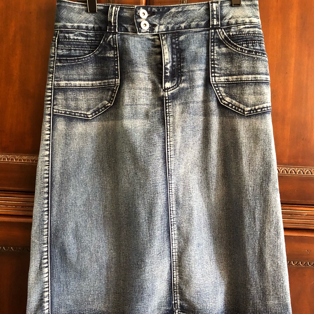 Denim / jean skirt